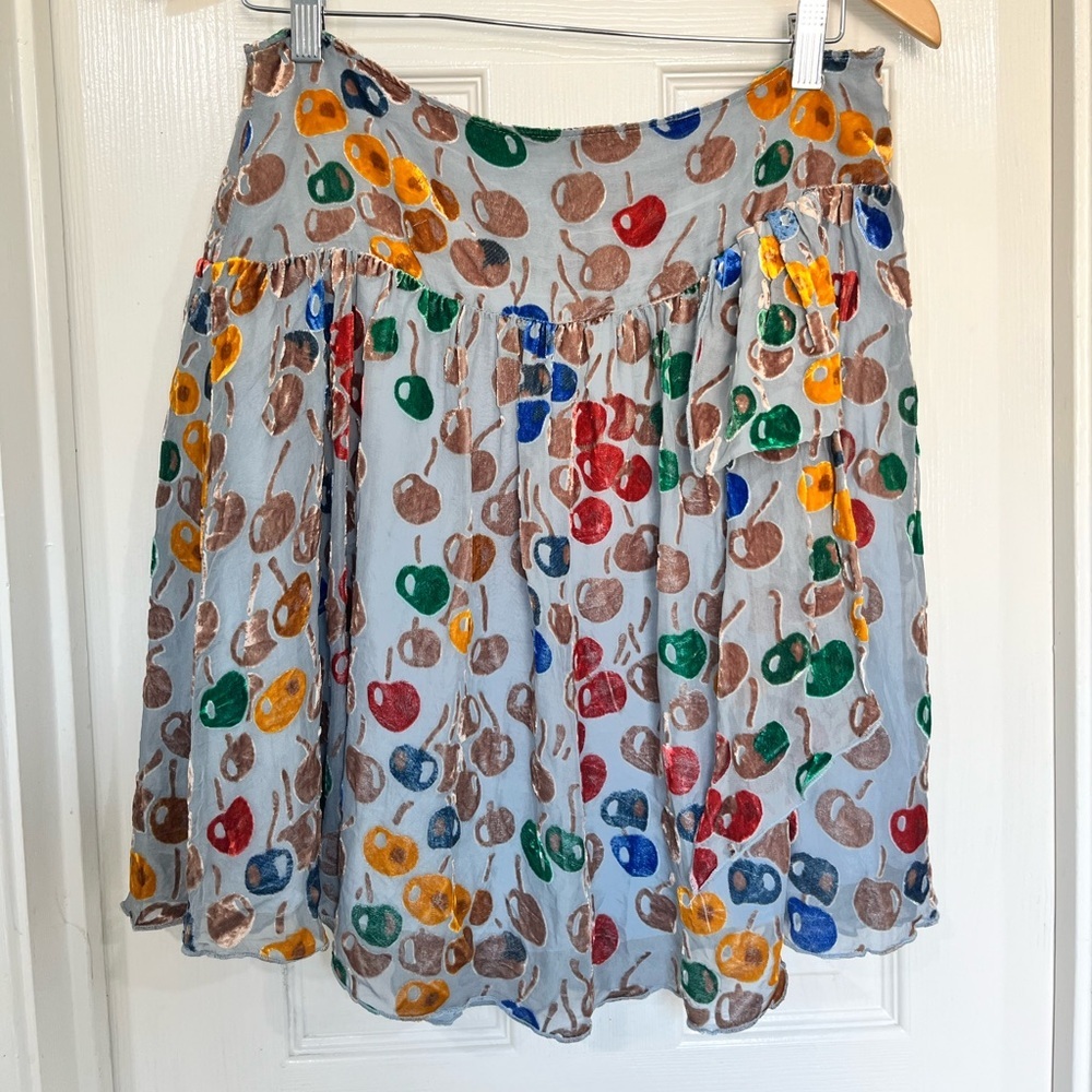 Free People Cherry Skirt